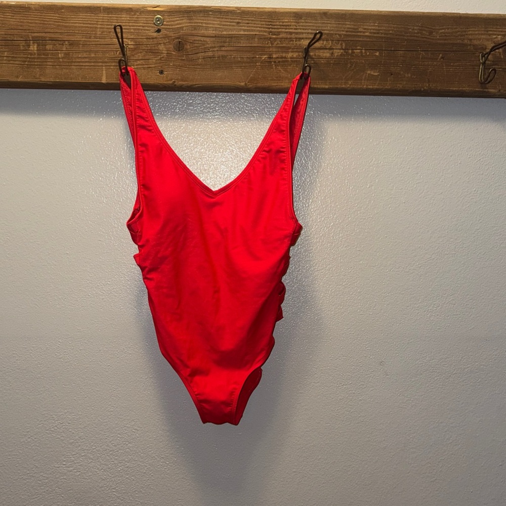 Xhilaration Bold Red Swimwear